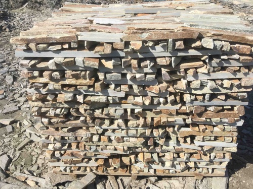 Горбушка златолит золотистый для облицовки купить в Лянторе