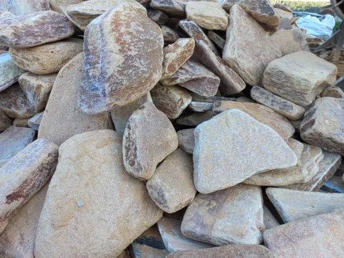 Златолит жёлтый, жёлто-зелёный глыбки и валуны для ланшафтного дизайна купить в Лянторе