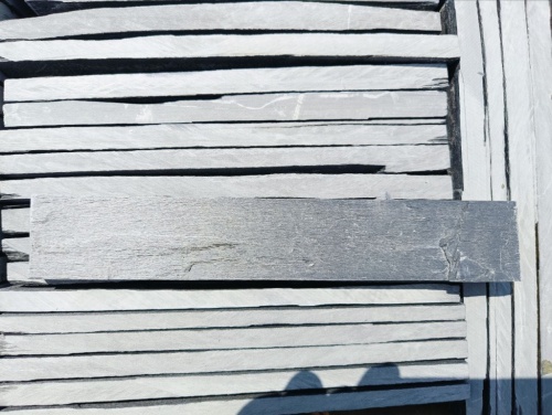 Плитка чёрная из натурального камня фасадная 30 см * 5 см, толщина 7 мм -30 мм купить в Лянторе